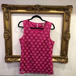 Cute Pink Retro Maude Tank Top